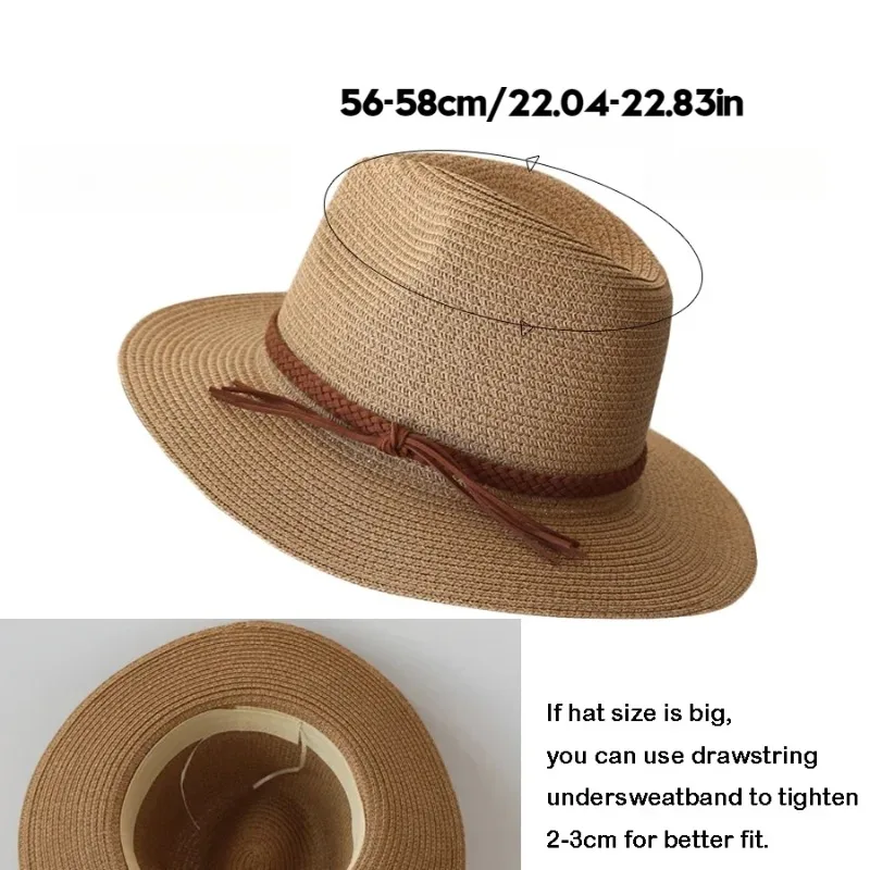 2025 جديد قبعة القش للنساء الر - مراجعة Bucket Hat Straw وسعره